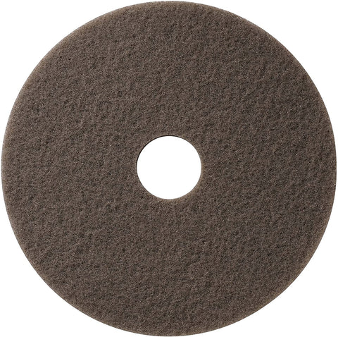 Americo Manufacturing 403623 Champagne Ultra High Speed Synthetic Fiber Burnishing Floor Pad (5 Pack), 23" - StaplermaniaStore