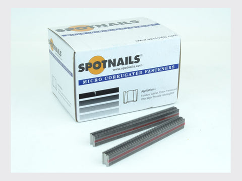 Spotnails Corrugated Fastener  FFSMICRO12 1/2"	Crown by 1/2" Leg 10,000/box - StaplermaniaStore