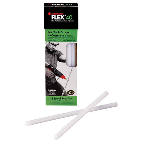 Flex 40 Hot Melt Adhesive Glue for HB220 Glue Tool 16-ounce - StaplermaniaStore